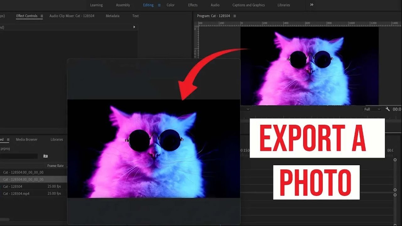 How to Export Still Frame in Premiere Pro