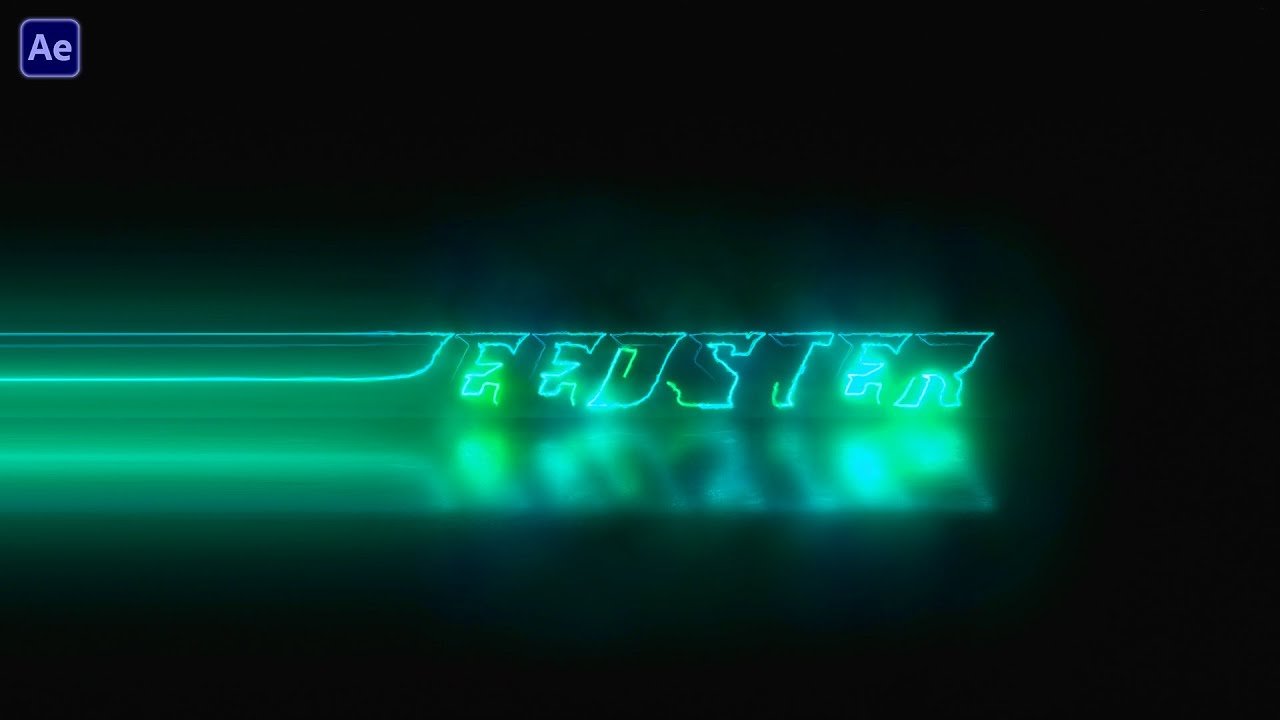 How to create colorful text intro animation in After Effects