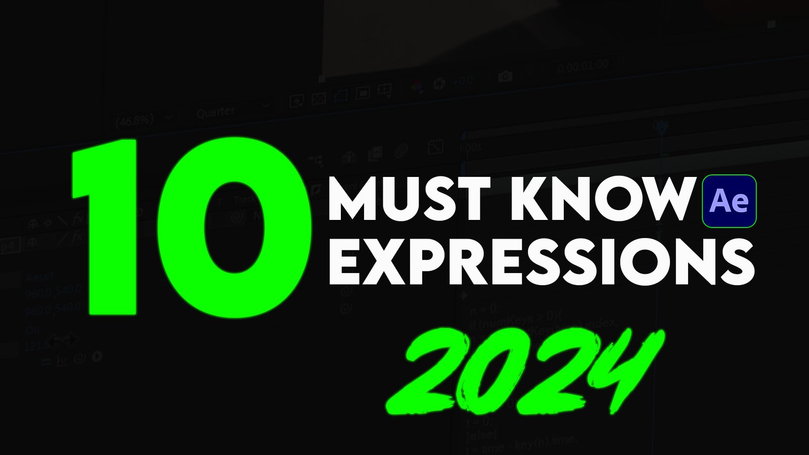 Top 10 After Effects Expressions You Need to Know in 2024