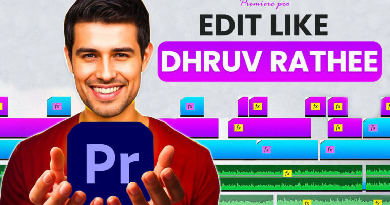 How to Edit Video Like Dhruv Rathee in Premiere Pro