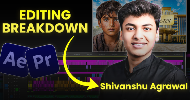 How to Edit Like Shivanshu Agarwal in Premiere Pro