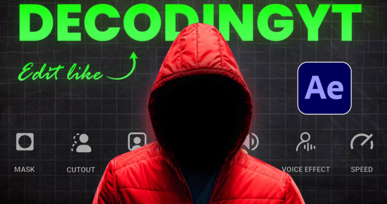 How to Edit Videos Like DecodingYT in After Effects