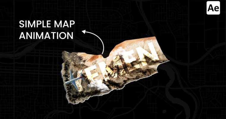 Create a Simple Map Animation in After Effects